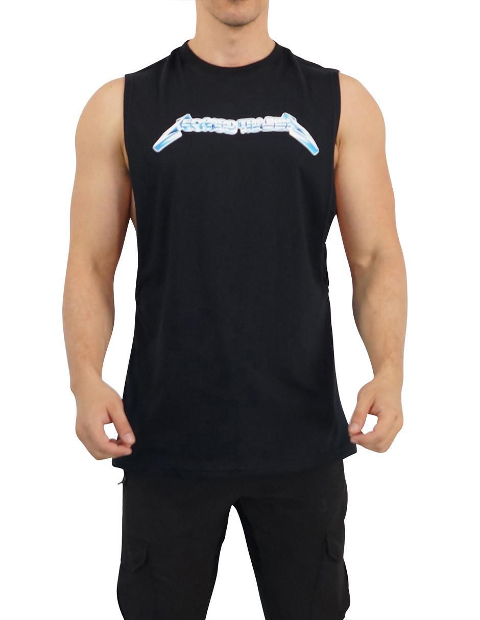 Playera rock bands cuello redondo para hombre