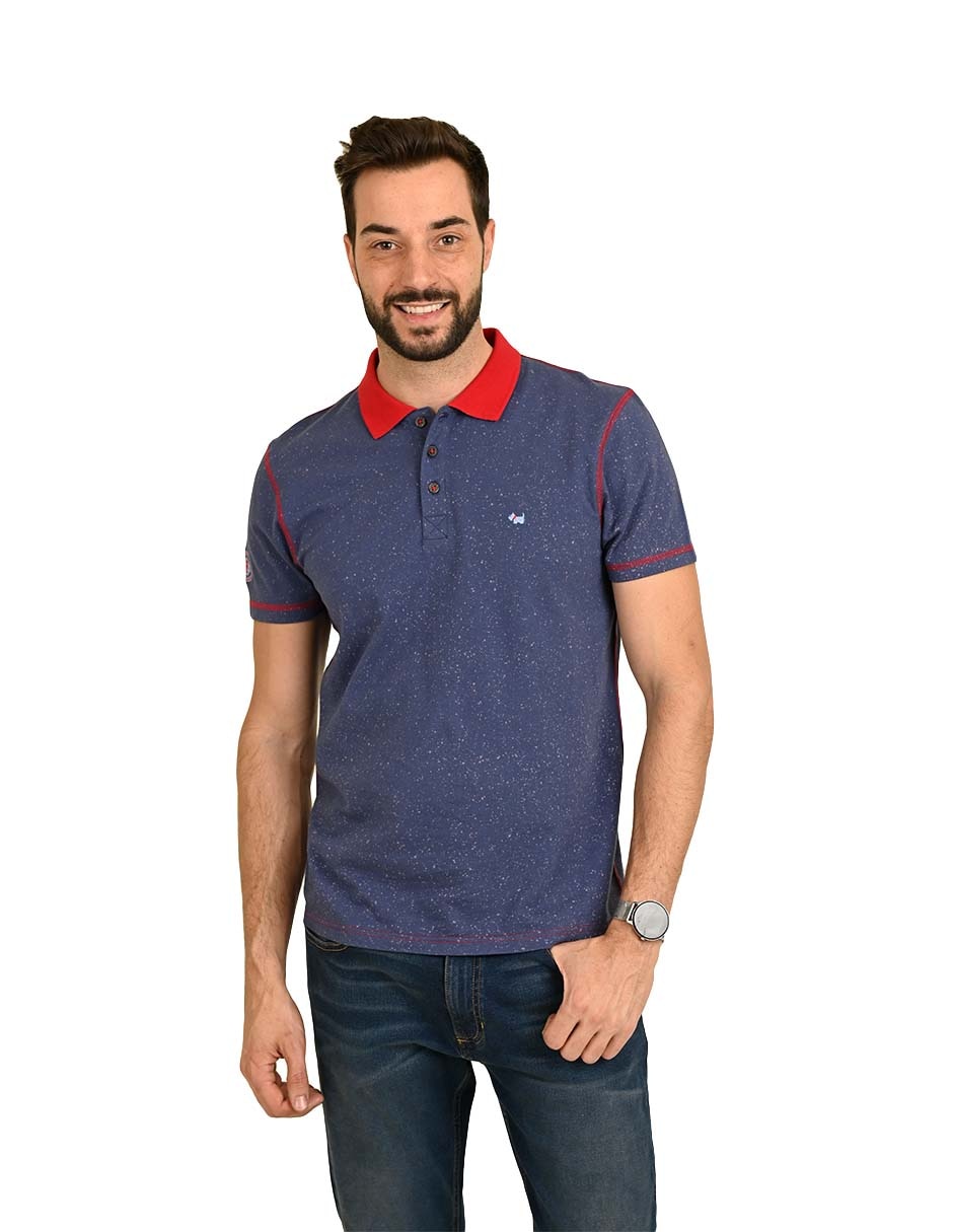 Playera tipo polo Ferrioni para hombre