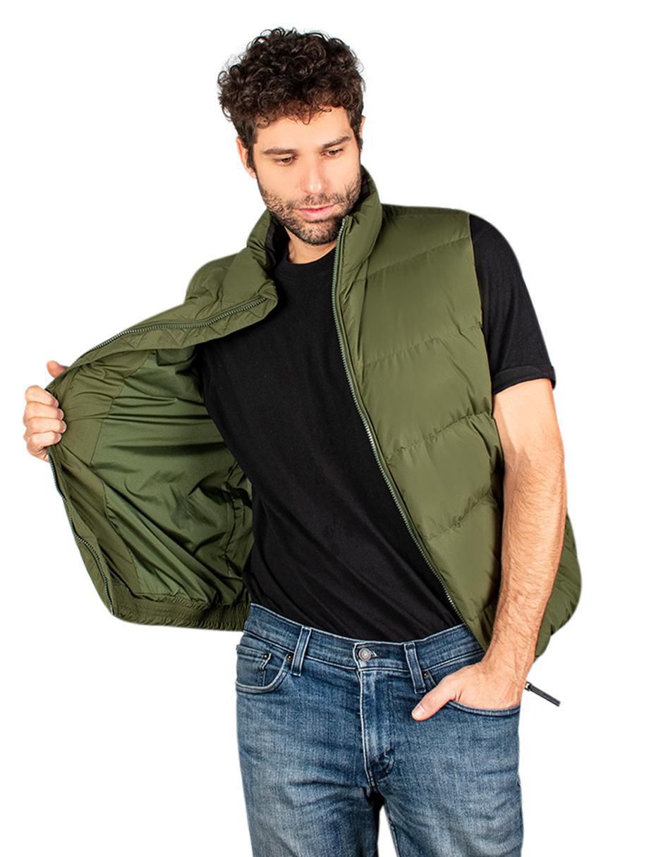 "chaleco" greenlander no poliéster capitonado "para hombre"