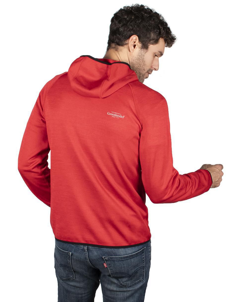 "suéter" greenlander "cuello" con cierre "para hombre"