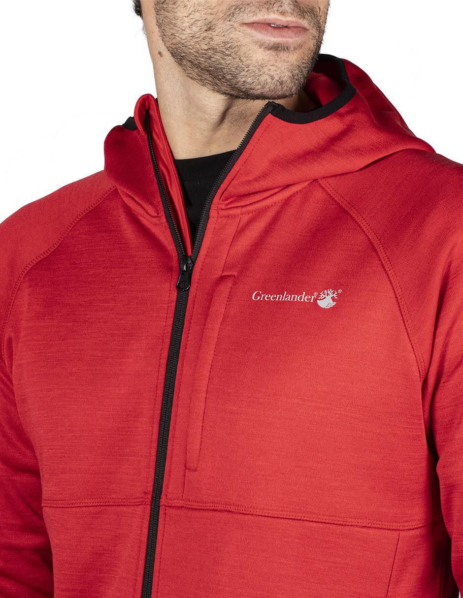 "suéter" greenlander "cuello" con cierre "para hombre"