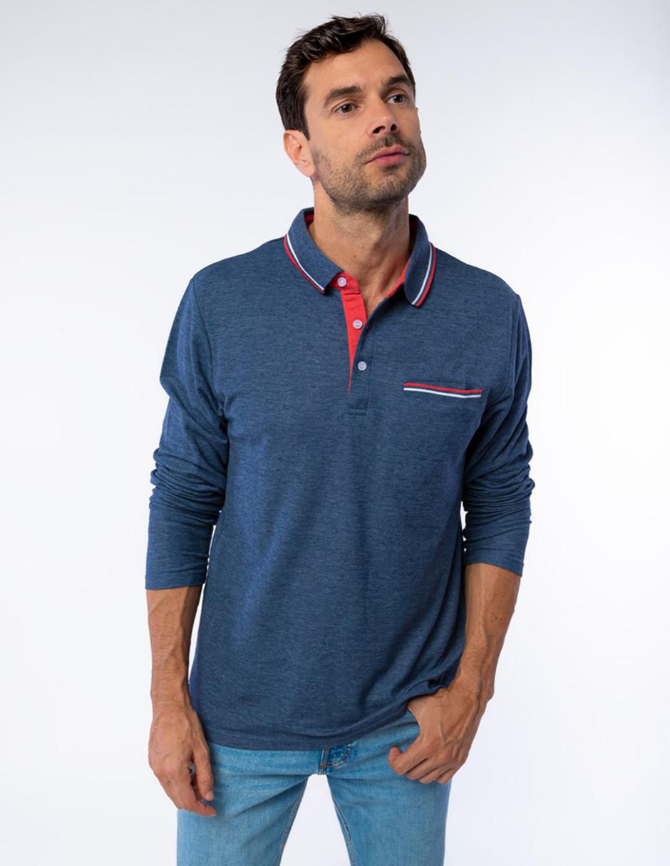 Playera tipo polo Otoño para hombre 1
