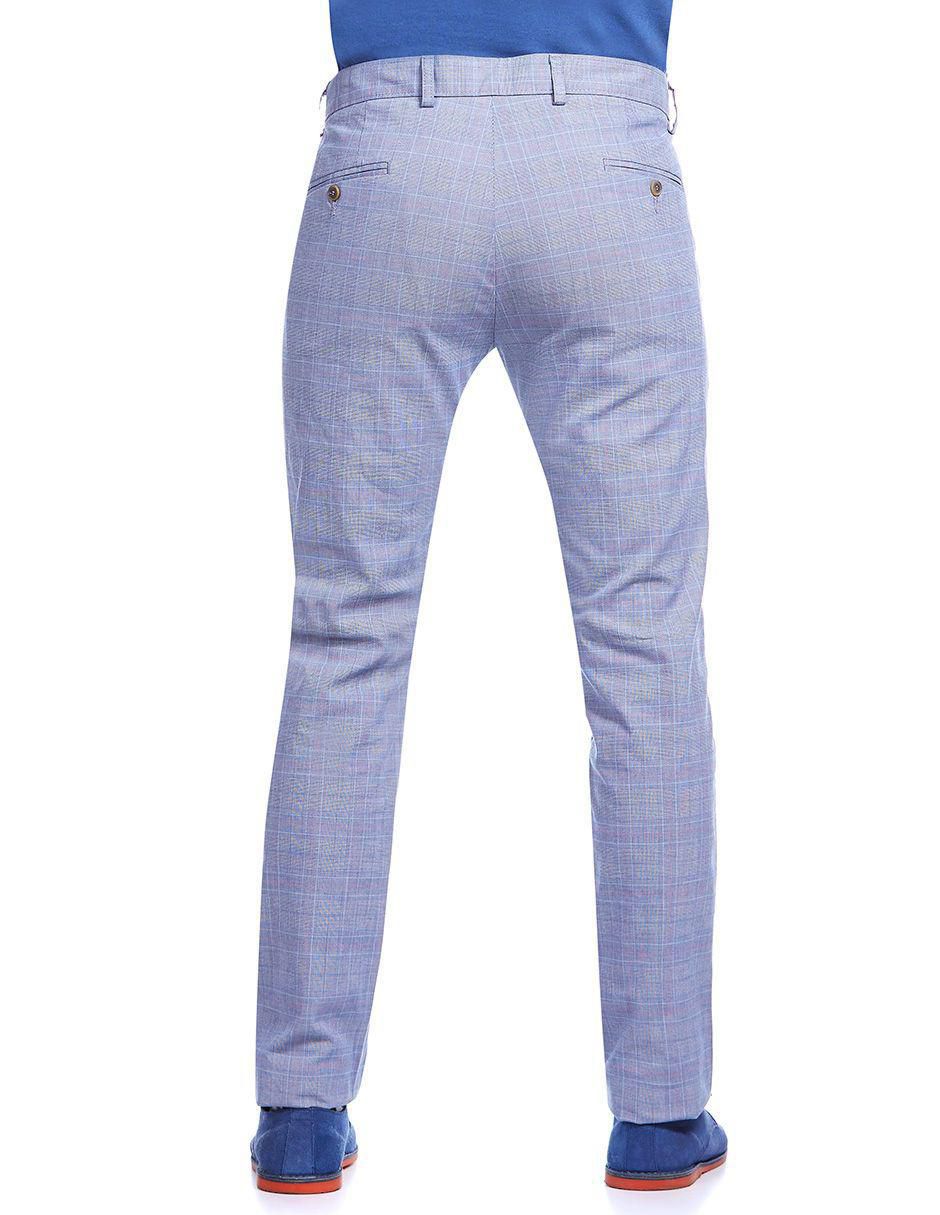 Pantalón slim de algodón para hombre 4