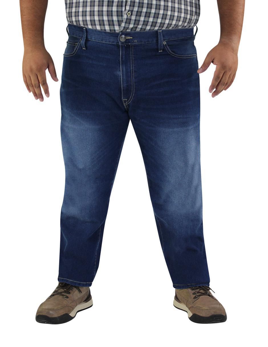 Jeans recto deslavado para hombre
