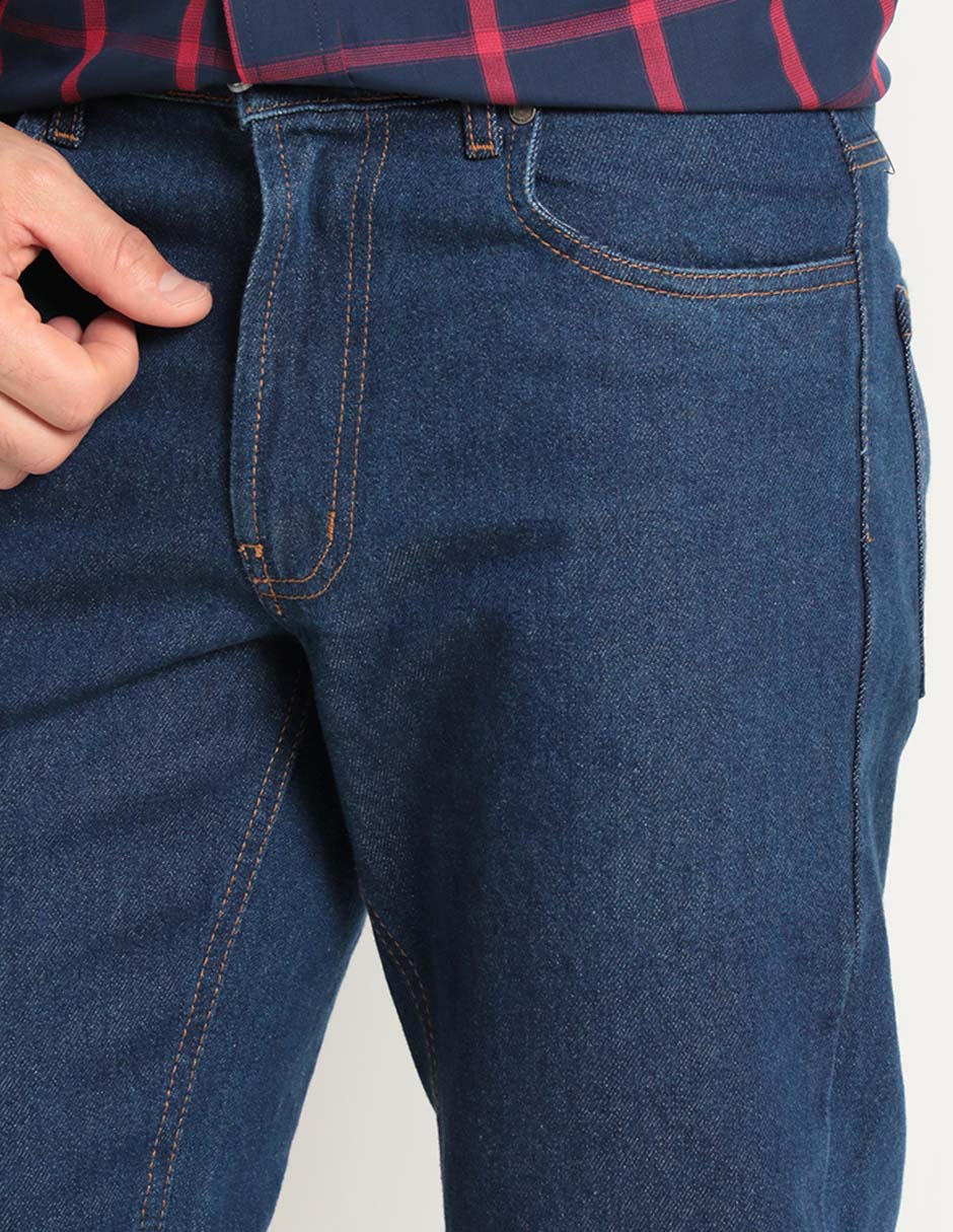 Jeans straight para hombre 4