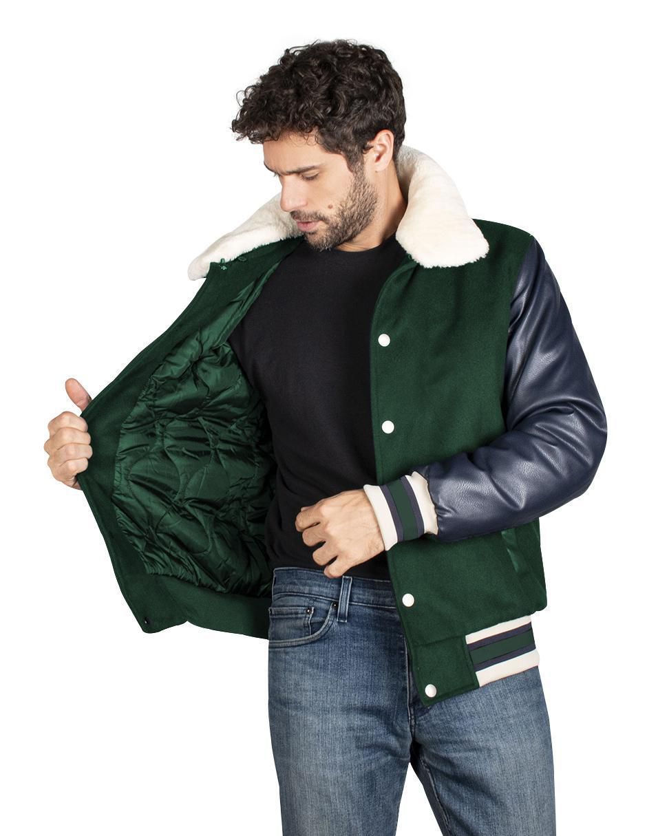 Chamarra cuello desmontable para hombre 2