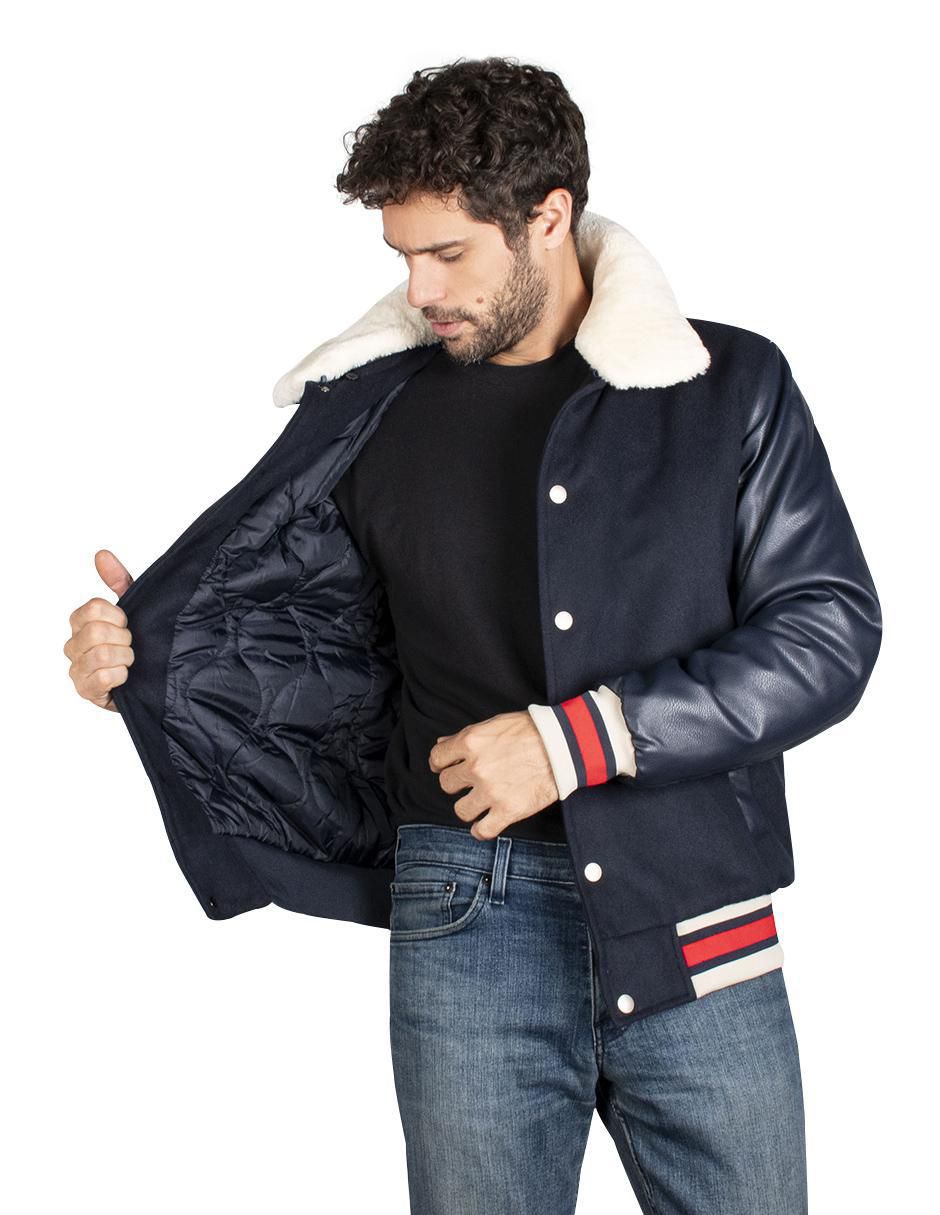 Chamarra Greenlander cuello desmontable para hombre