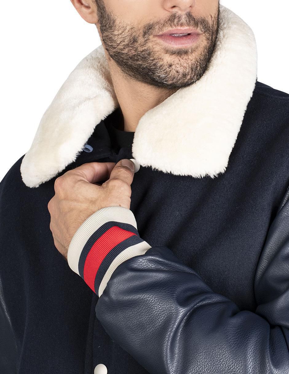 Chamarra Greenlander cuello desmontable para hombre