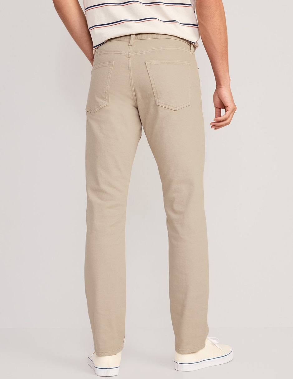 Pantalón slim de algodón para hombre 2