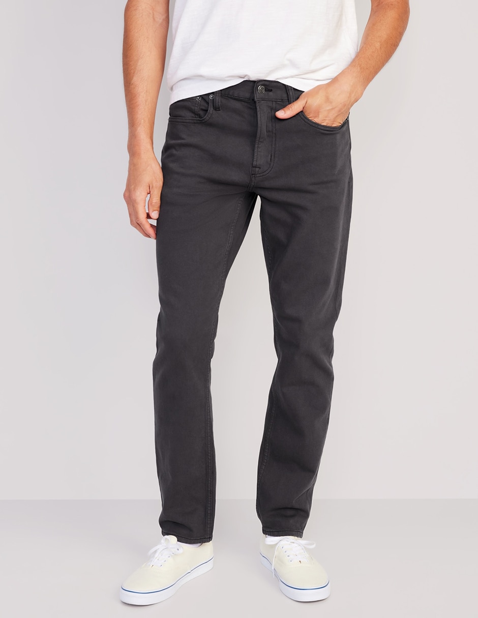 Pantalón slim de algodón para hombre Pantalón slim de algodón para hombre