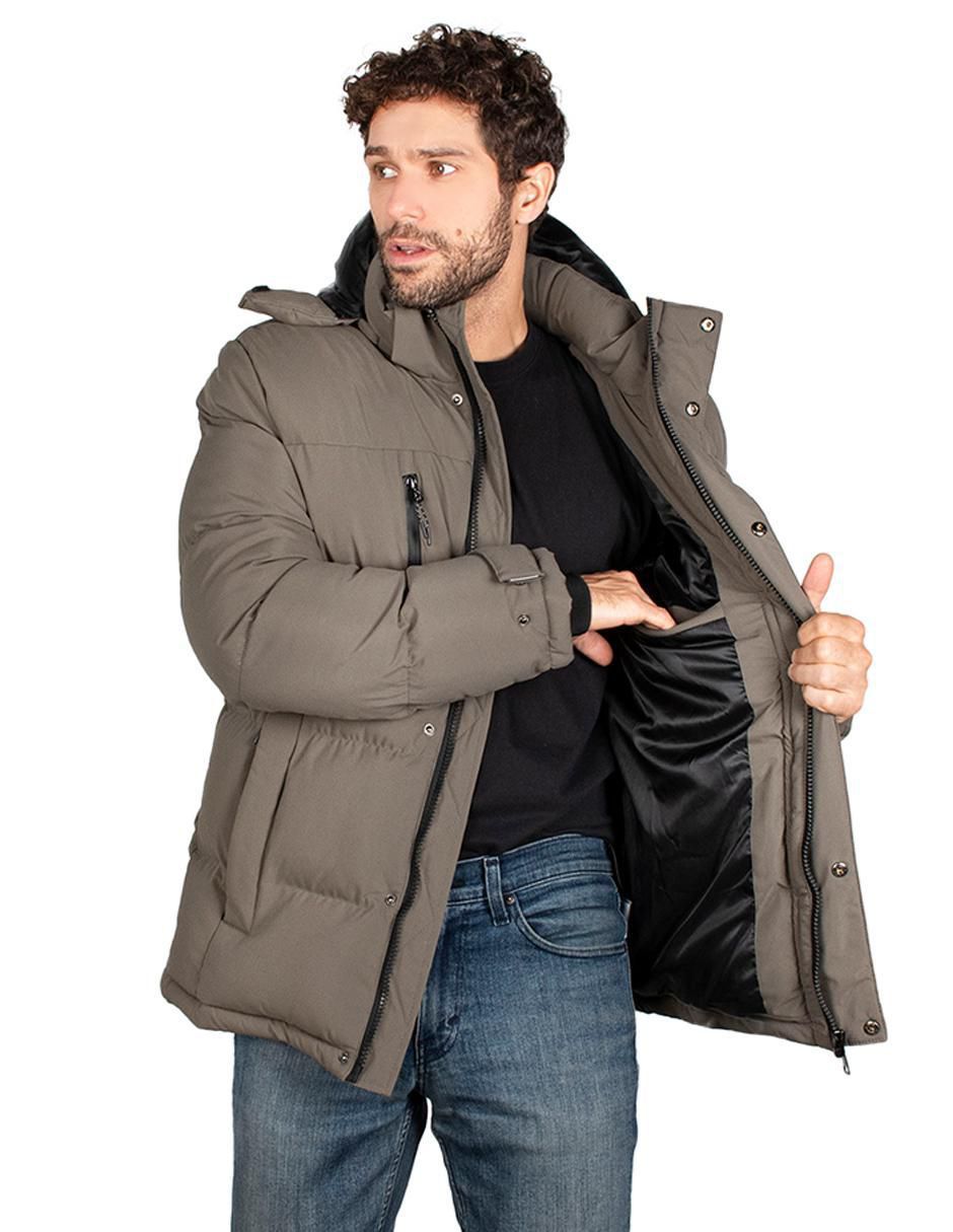 Chamarra capucha desmontable para hombre 2