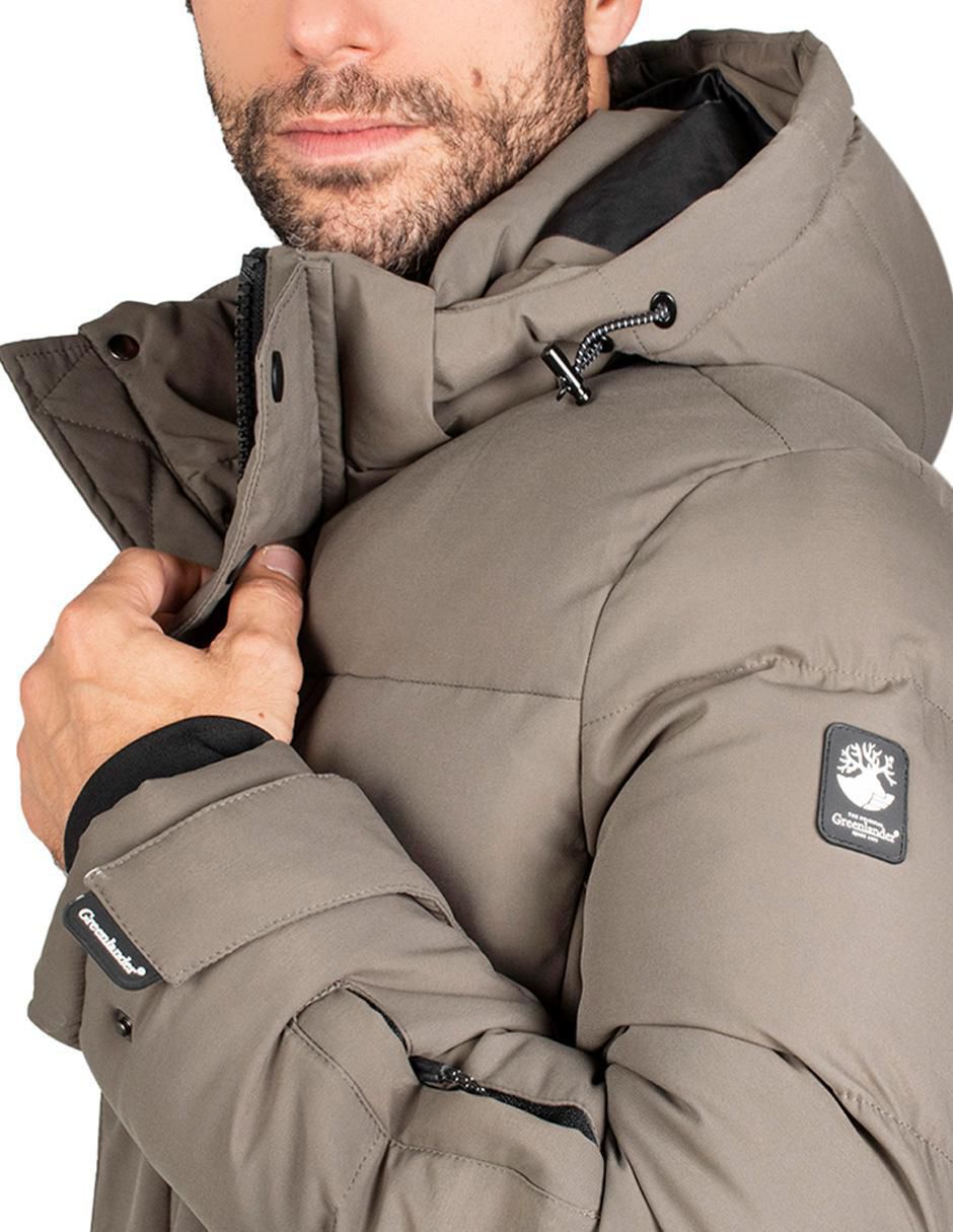 Chamarra capucha desmontable para hombre 4
