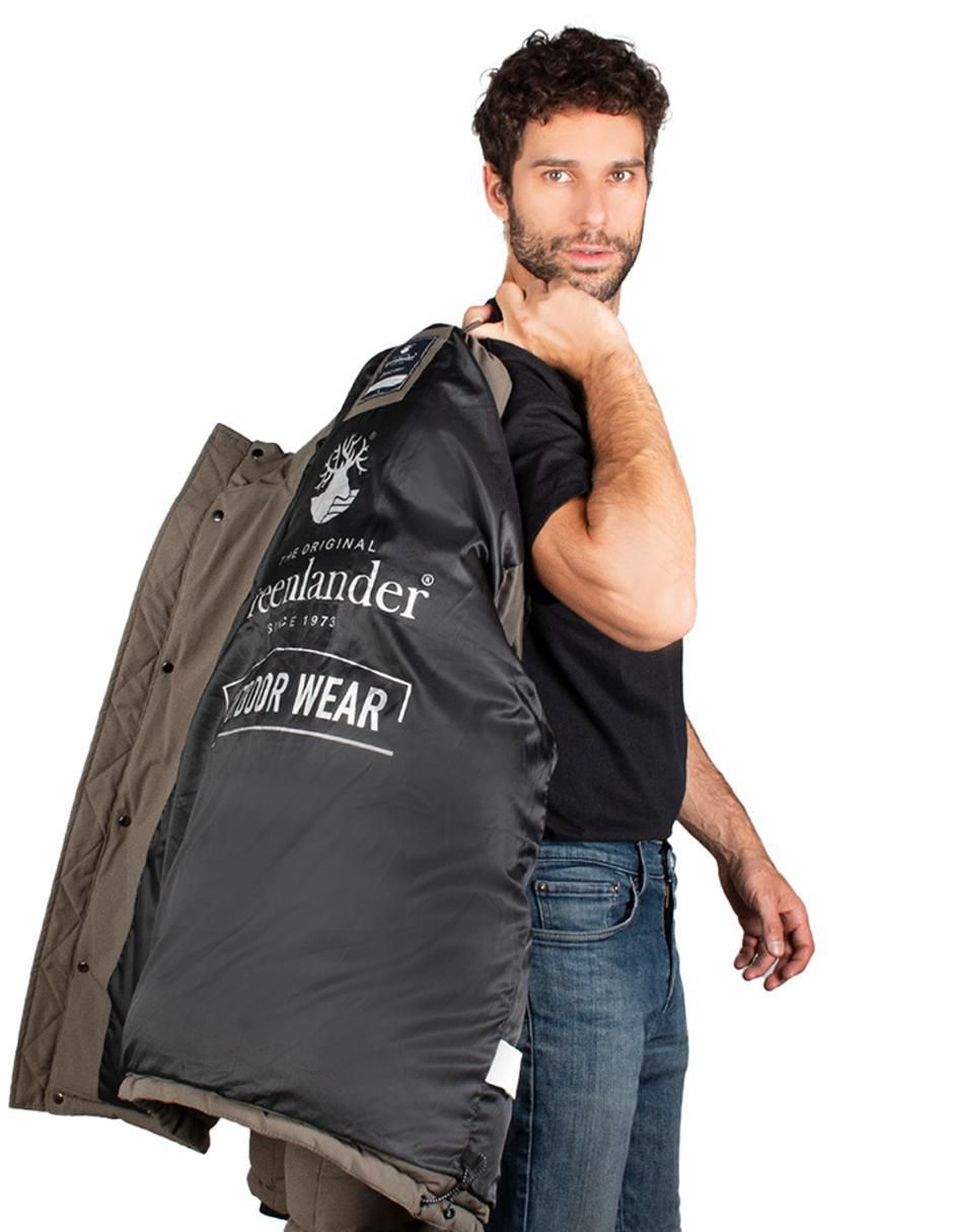 Chamarra capucha desmontable para hombre 6