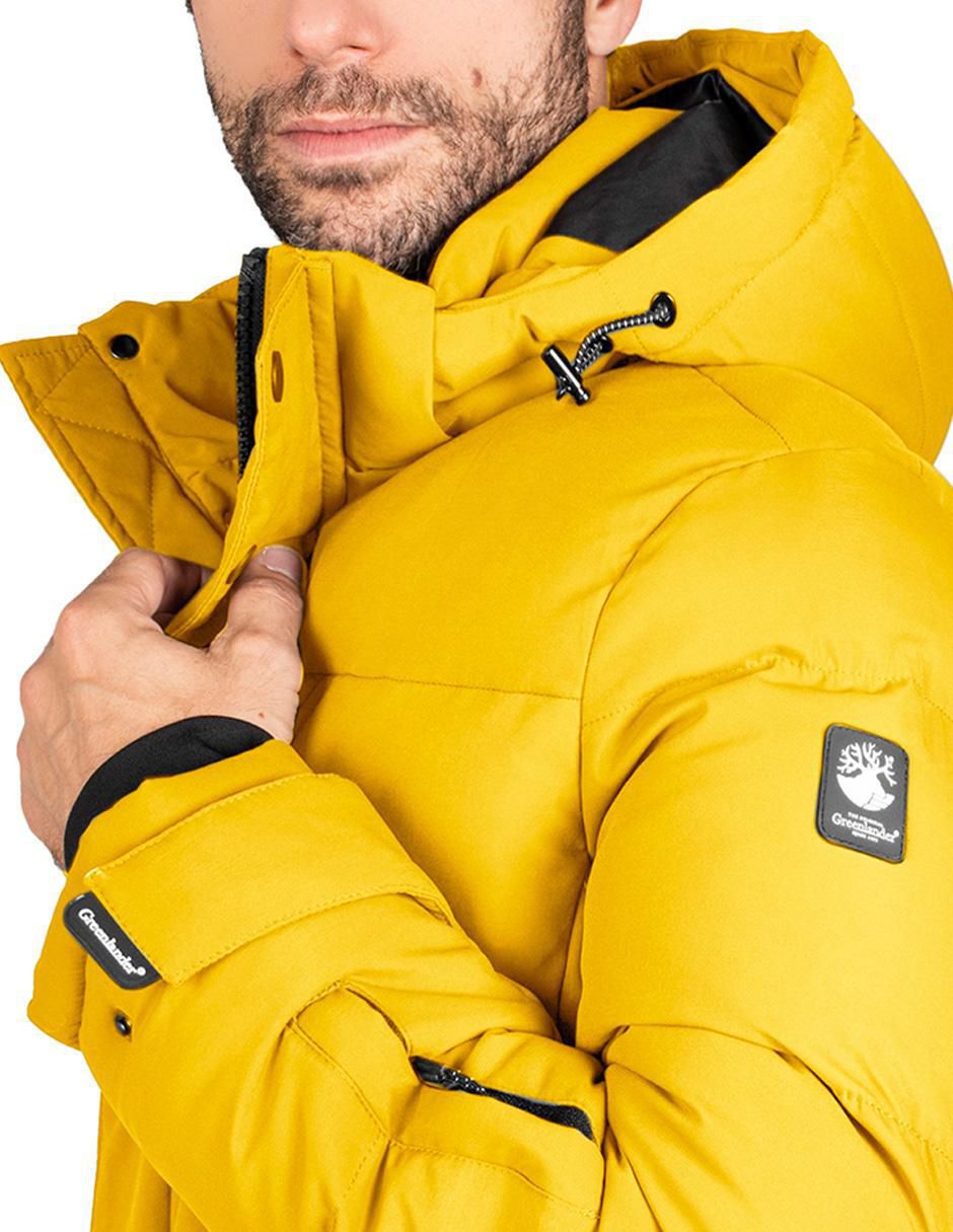 Chamarra capucha desmontable para hombre 4