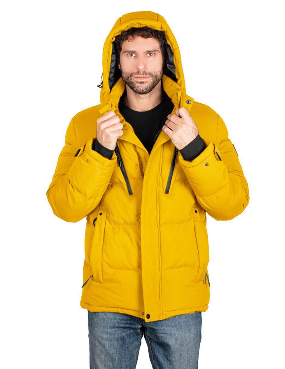 Chamarra capucha desmontable para hombre 7
