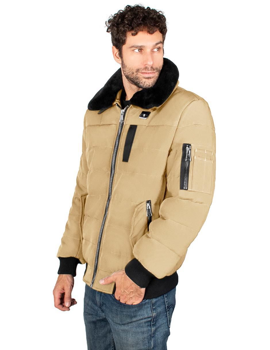 Chamarra cuello desmontable para hombre 3