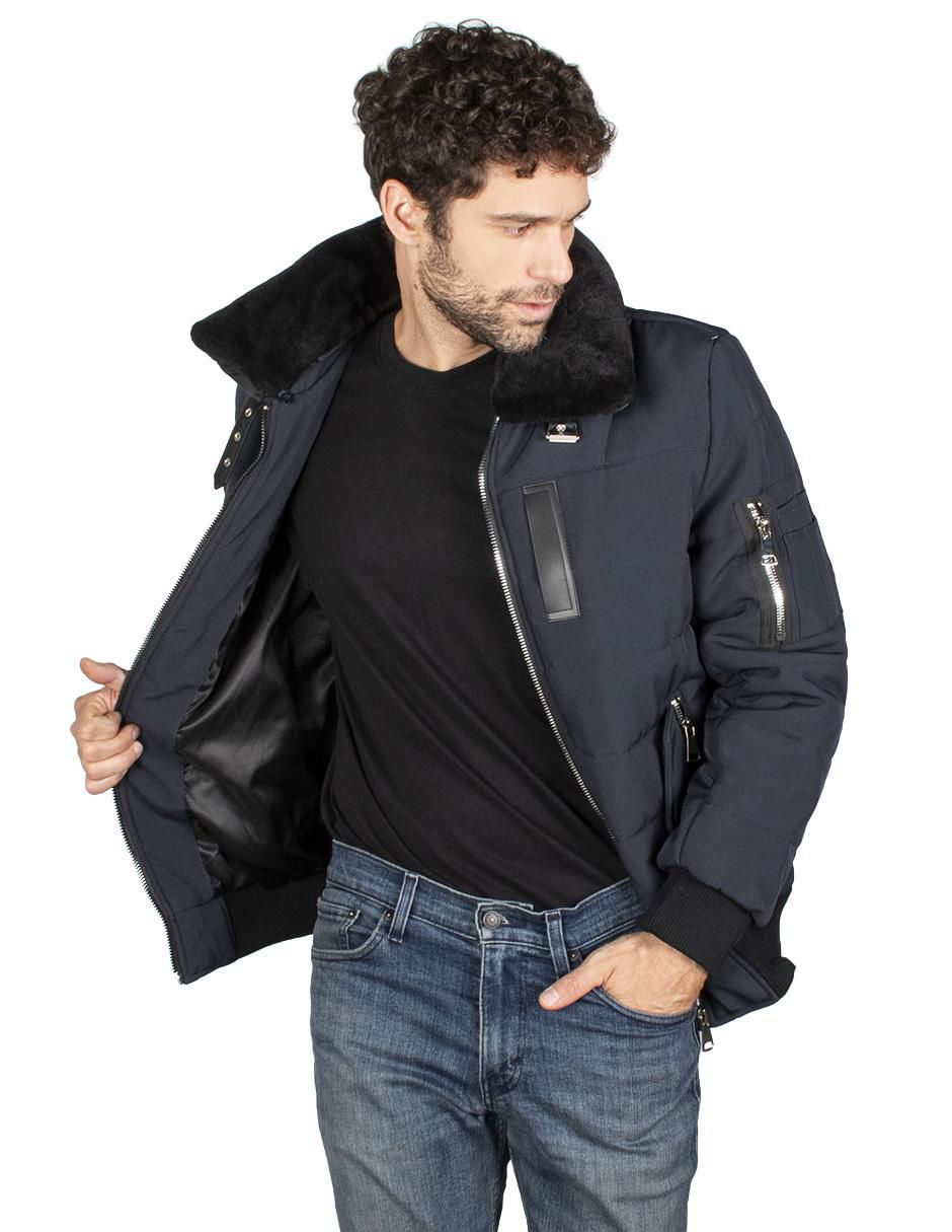 "chamarra" greenlander no "de" poliéster cuello desmontable "para hombre"