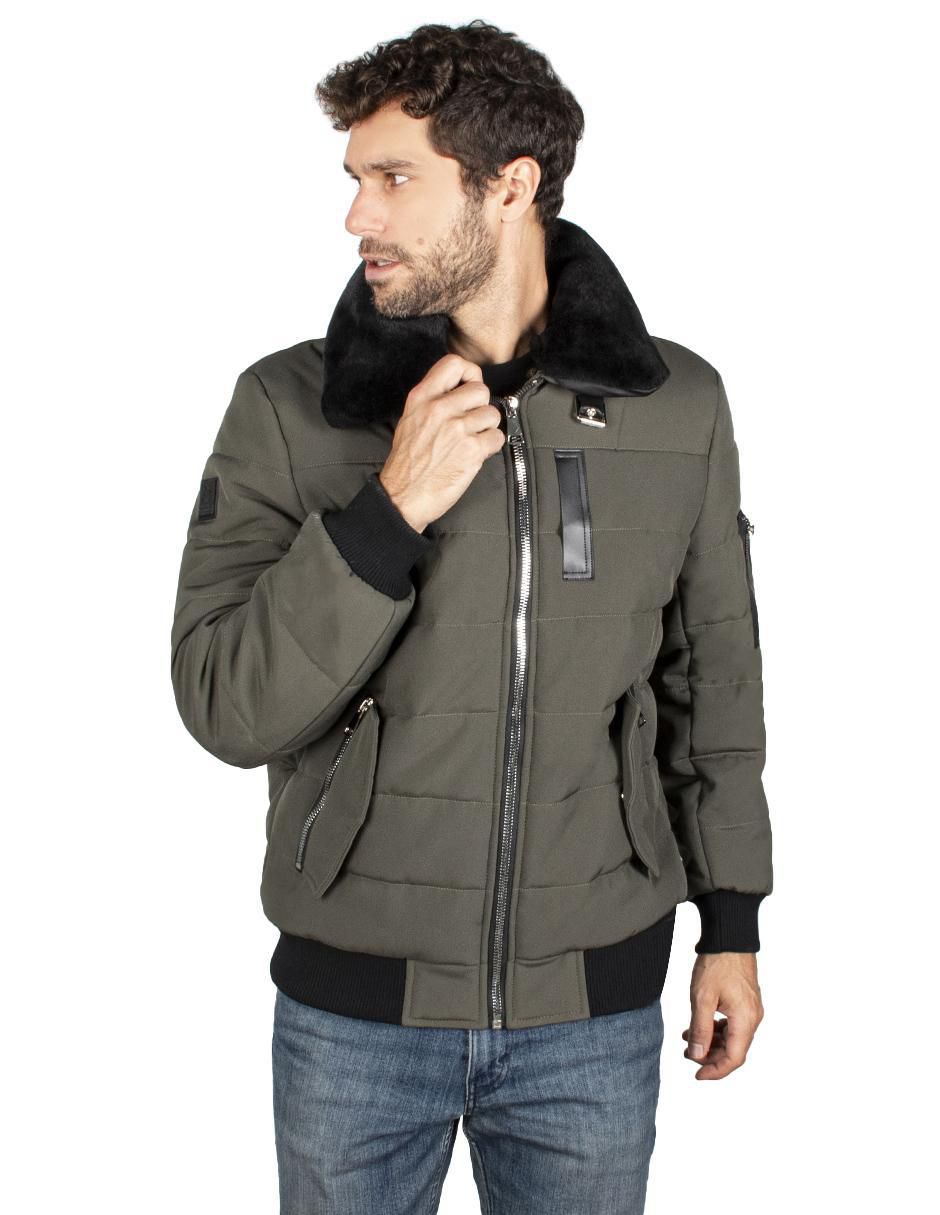 Chamarra cuello desmontable para hombre Chamarra cuello desmontable para hombre
