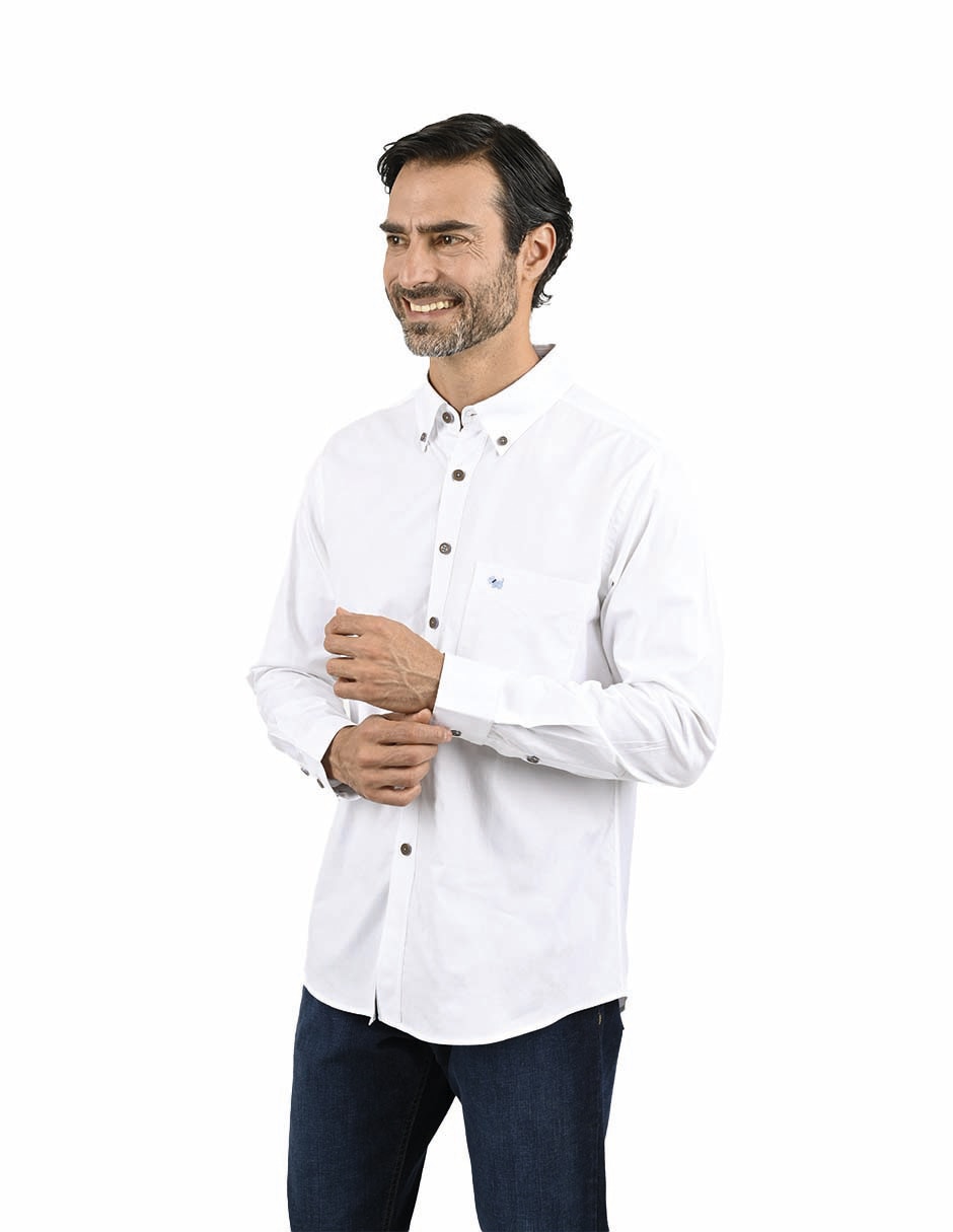 Camisa casual Givenchy de algodón manga larga para hombre