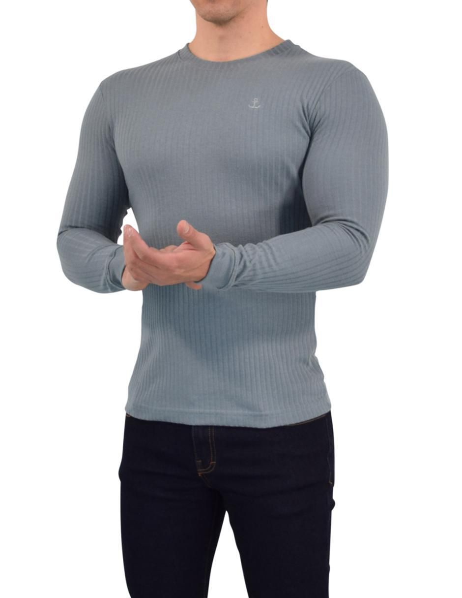 Playera cuello redondo para hombre 4