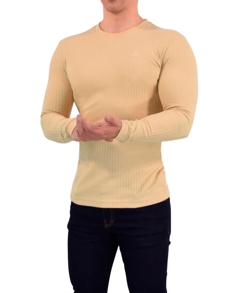 "set playera/playera" john leopard ribbed "cuello" redondo "para hombre"