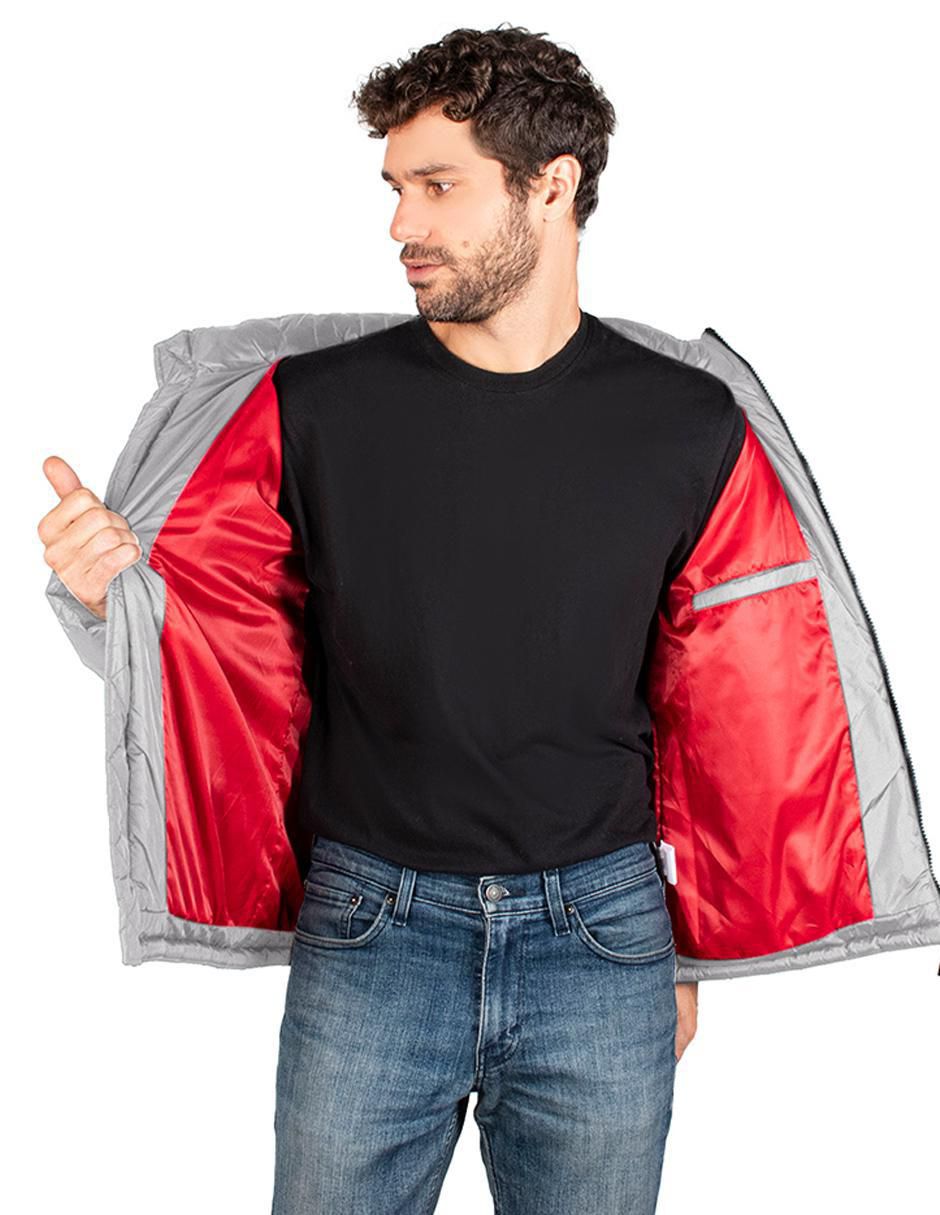 Chamarra capucha desmontable para hombre 2
