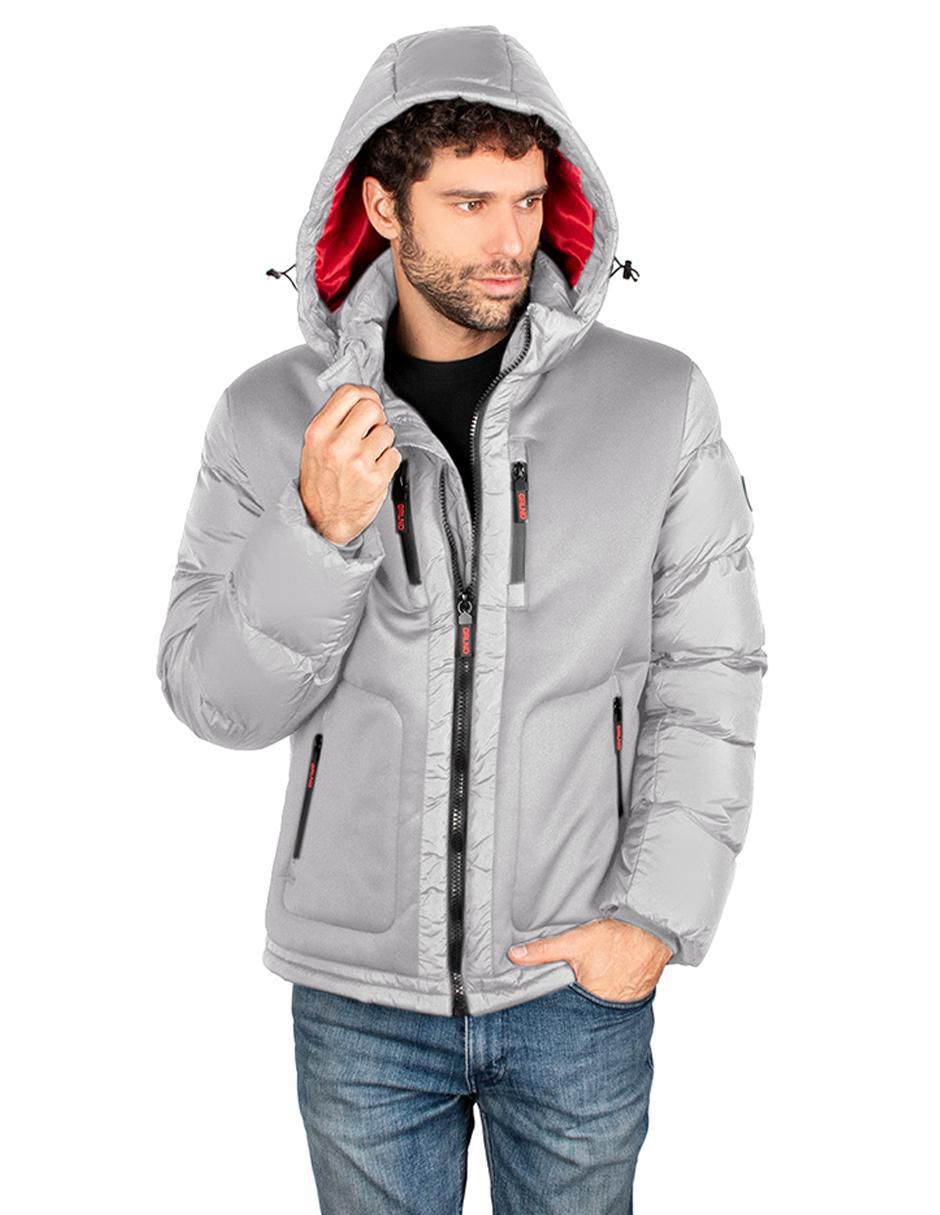 Chamarra capucha desmontable para hombre 5