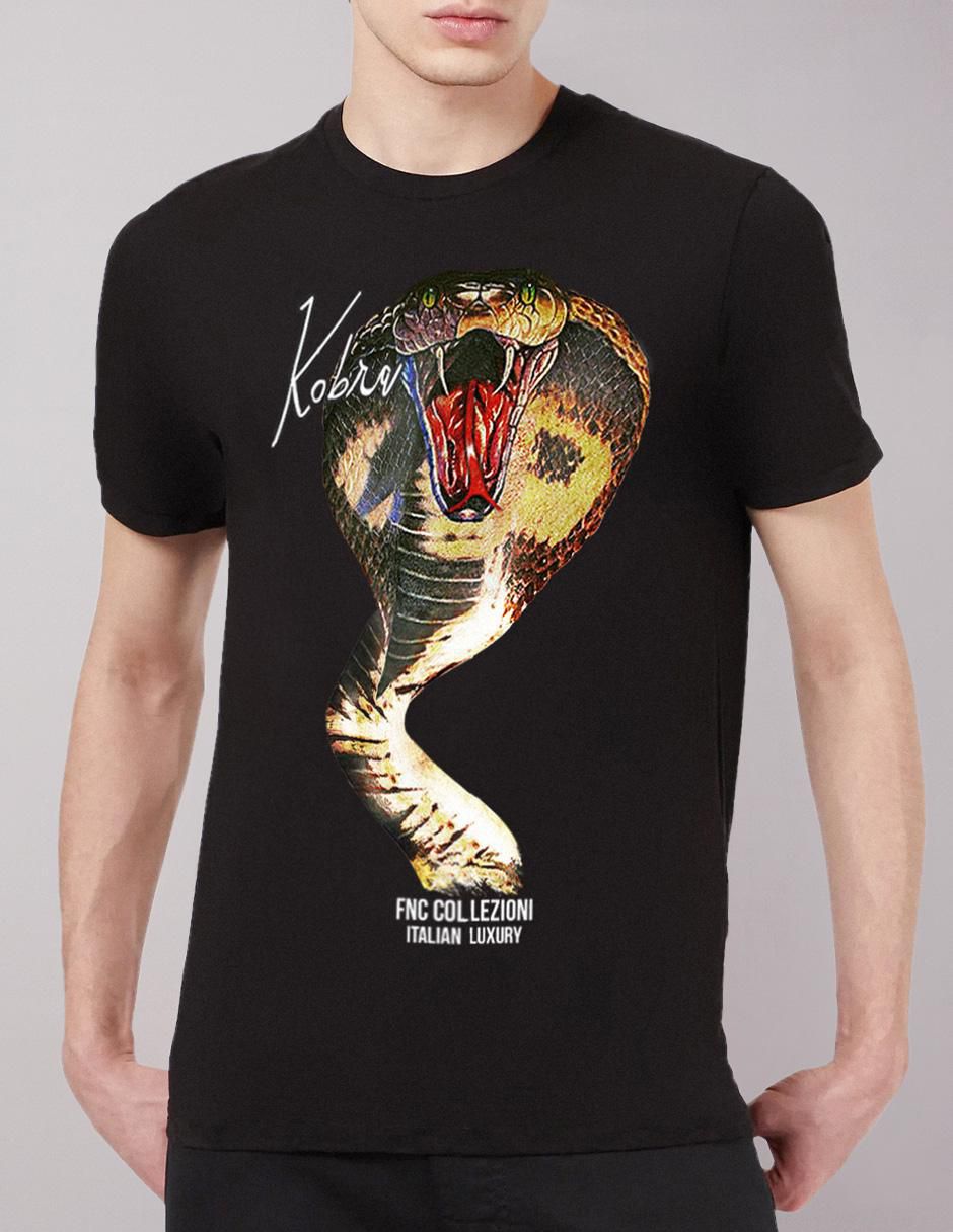 Playera Kobra cuello redondo para hombre