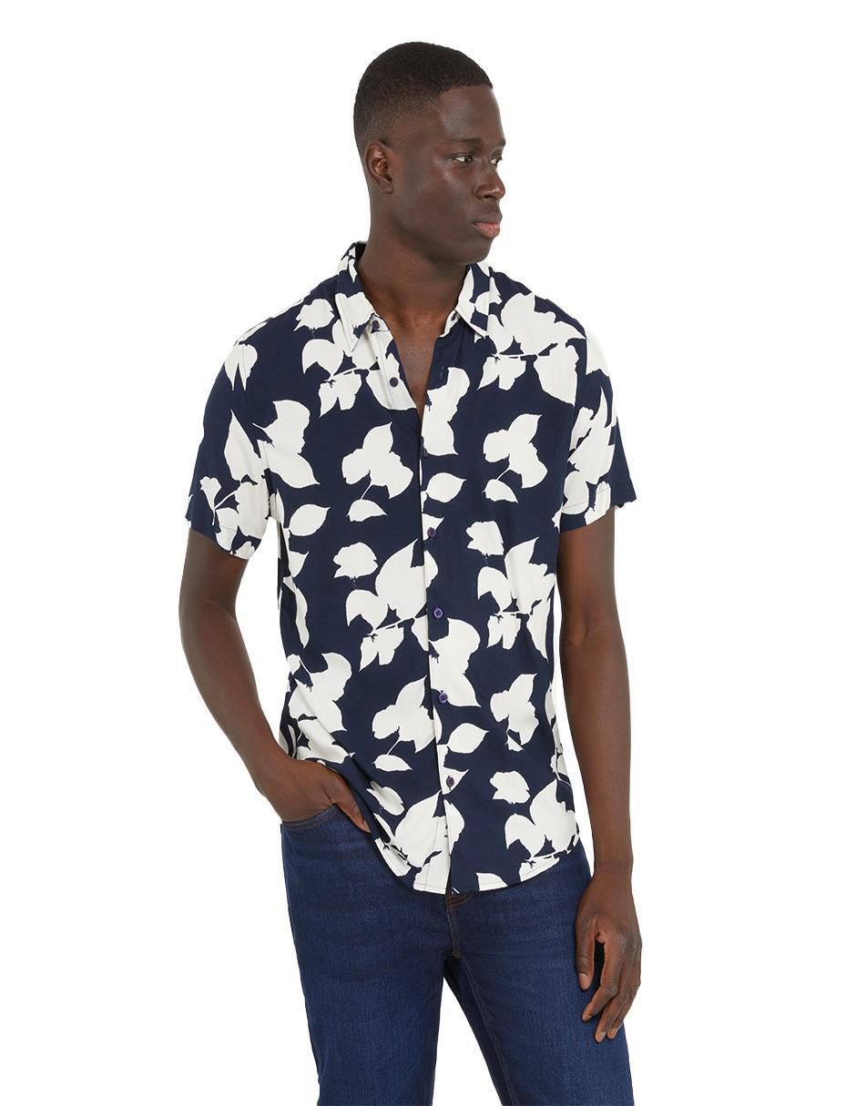 Camisa casual Guess manga corta para hombre