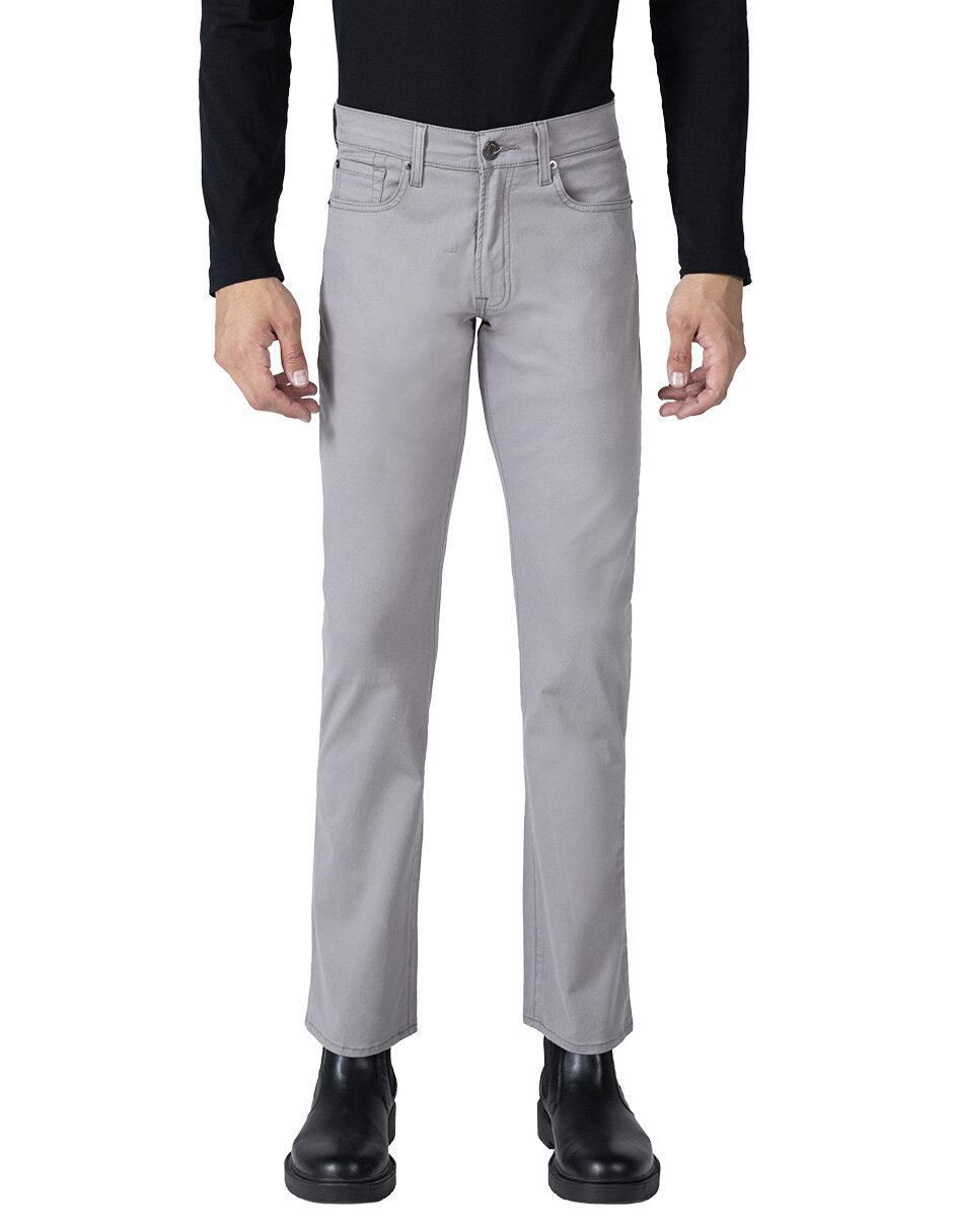 Pantalón slim de algodón para hombre