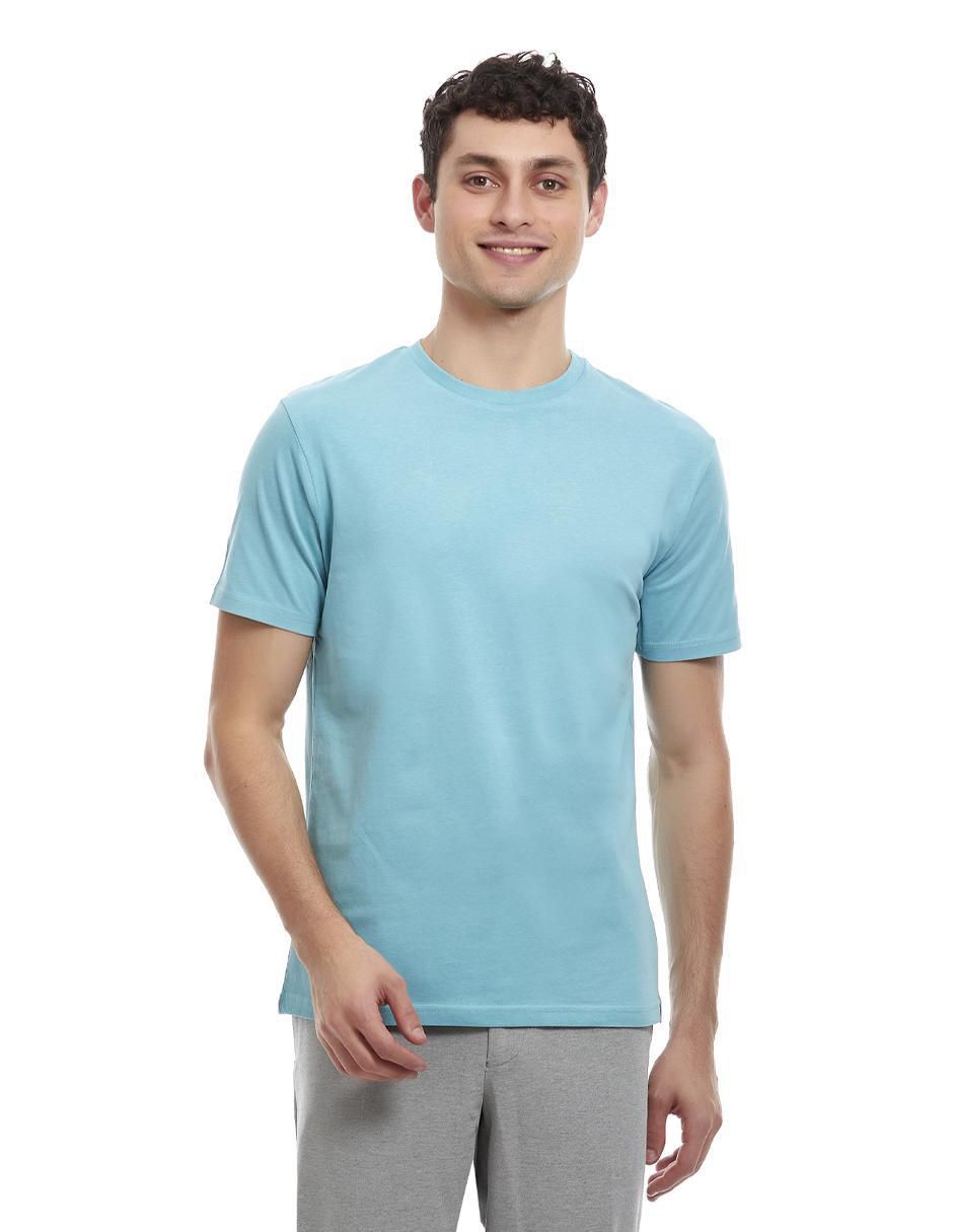 Playera cuello redondo para hombre