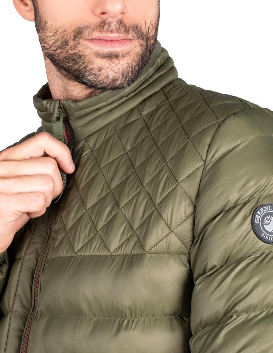 "chamarra" greenlander no "de" poliéster capitonado "para hombre"