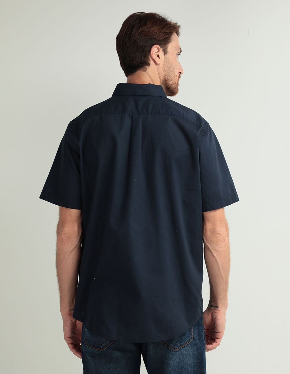 Camisa casual de algodón manga corta para hombre 2