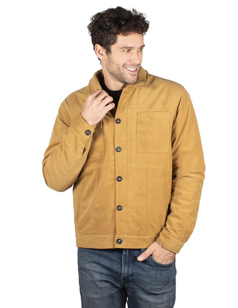Chamarra con bolsillos para hombre Chamarra con bolsillos para hombre