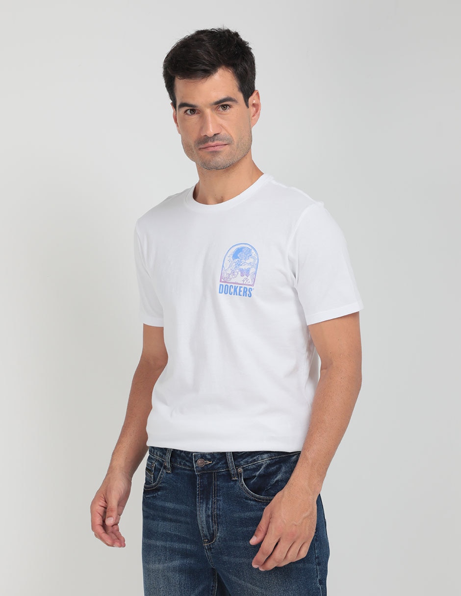 Playera cuello redondo para hombre 1
