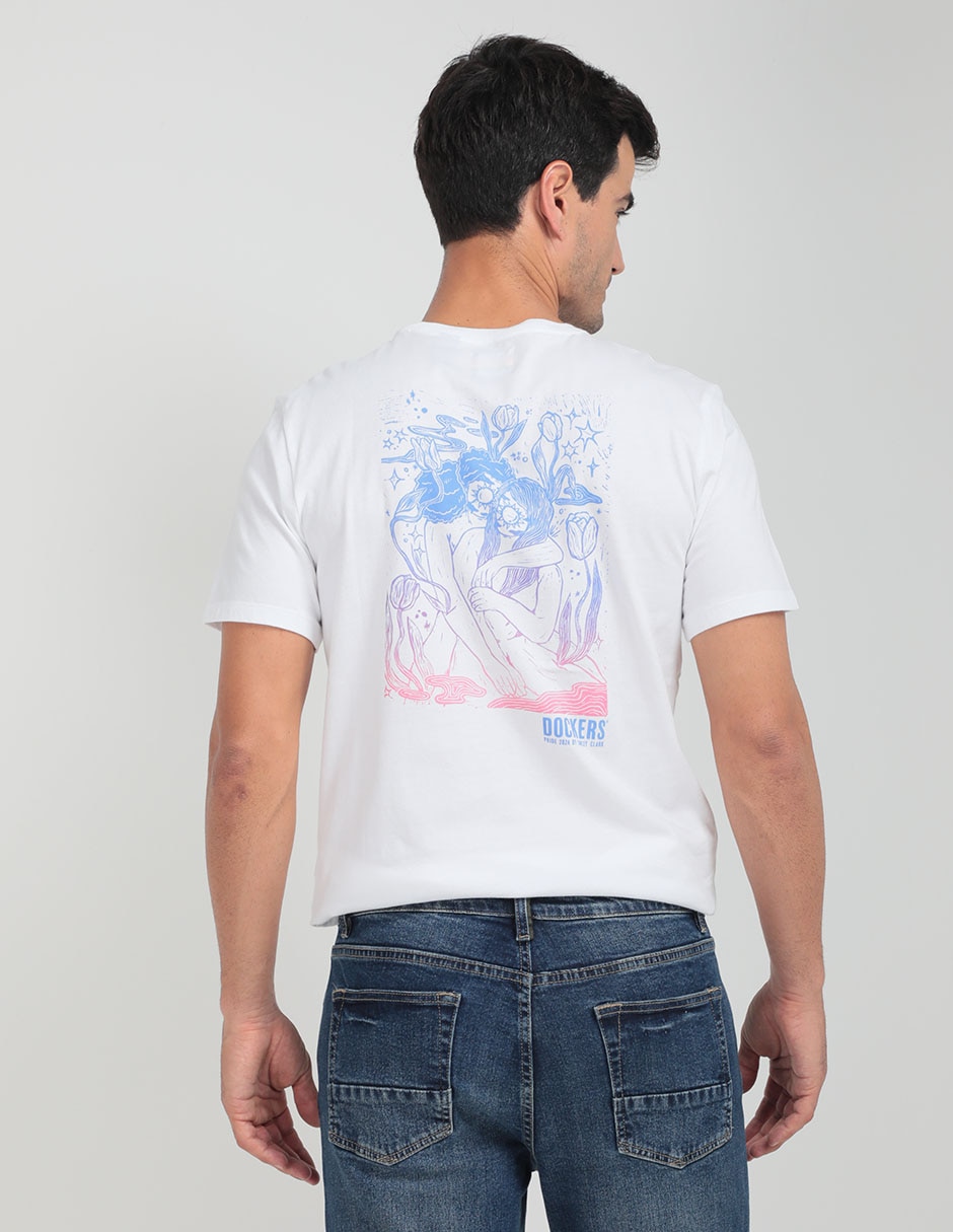 Playera cuello redondo para hombre 2