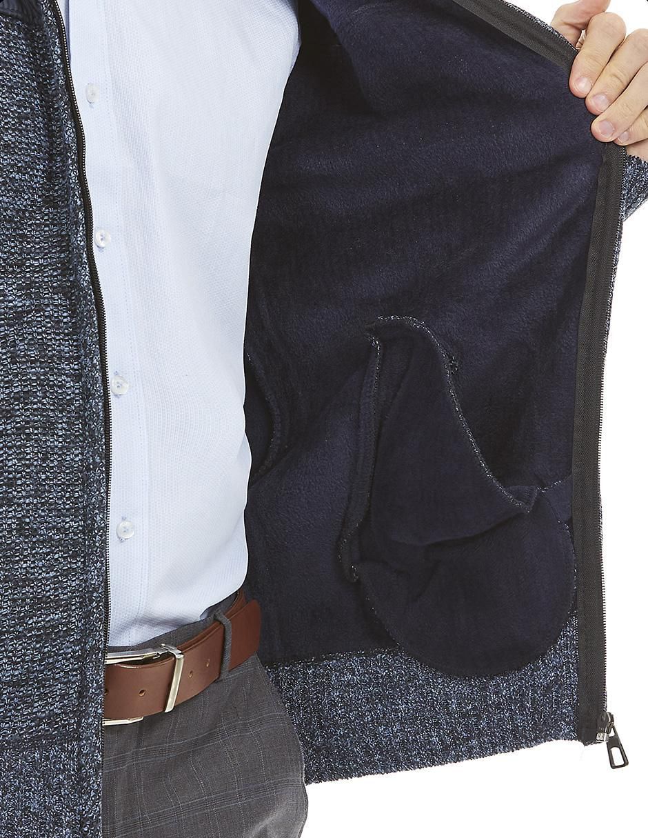 Chamarra con bolsillos para hombre 4