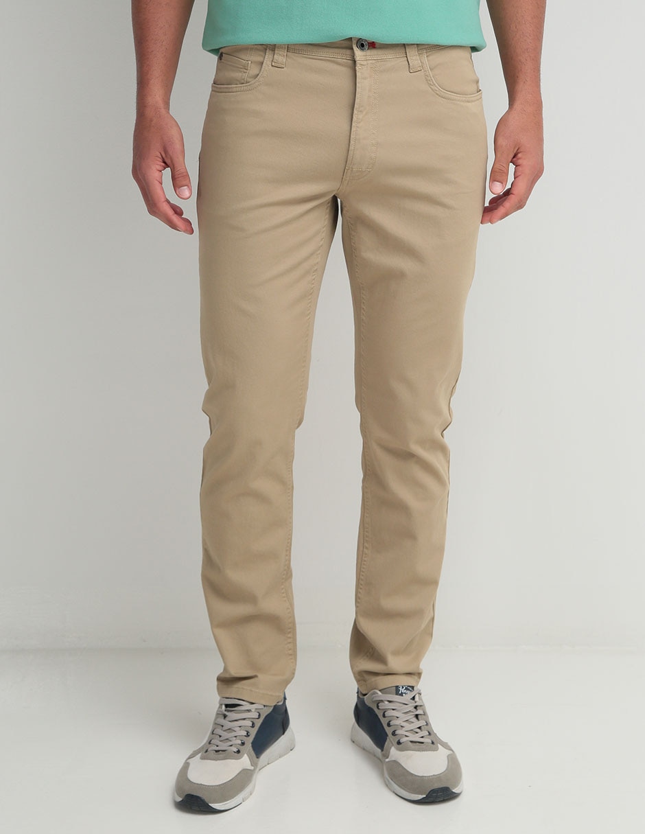 Pantalón slim de algodón para hombre Pantalón slim de algodón para hombre