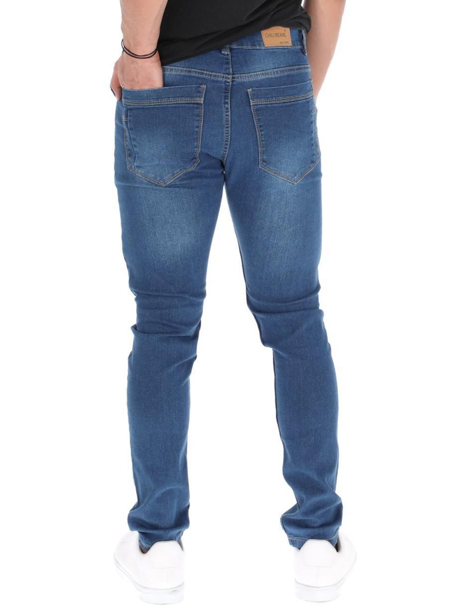 Pantalón skinny de algodón para hombre 2