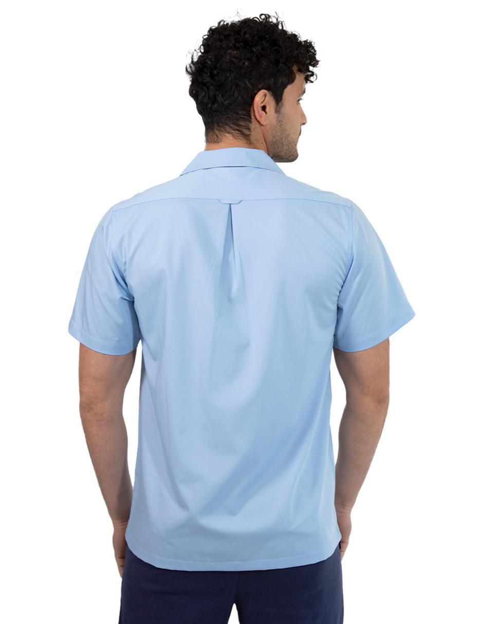 Camisa casual de algodón manga corta para hombre 3