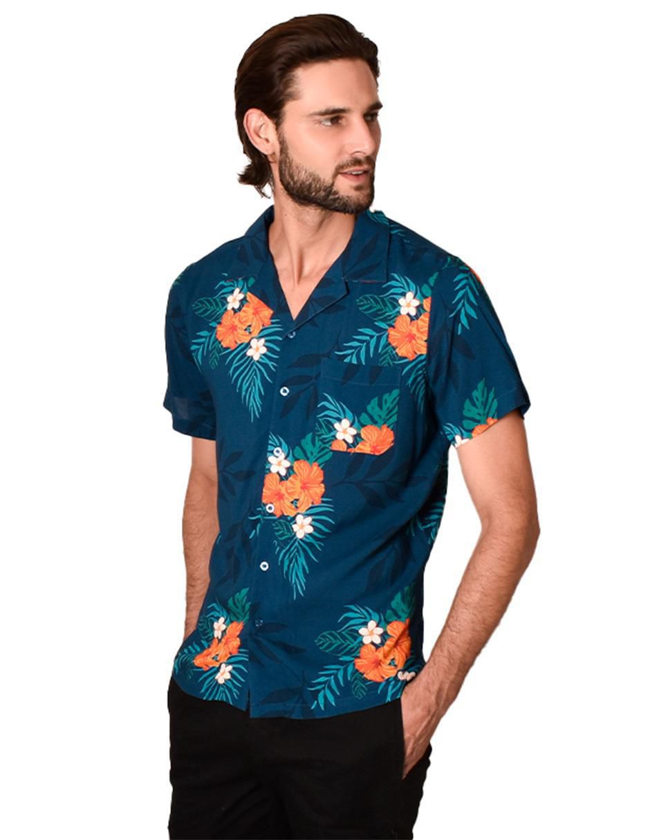 "camisa/sobrecamisa" casual generra "de" (si aplica) algodón "manga" corta "para hombre"