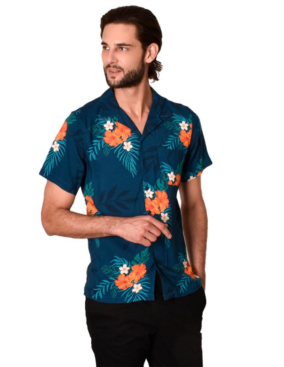 "camisa/sobrecamisa" casual generra "de" (si aplica) algodón "manga" corta "para hombre"