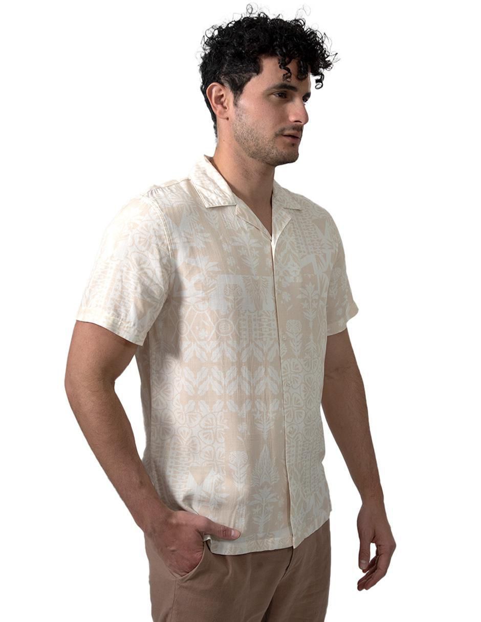 "camisa/sobrecamisa" casual generra "de" (si aplica) algodón "manga" corta "para hombre"