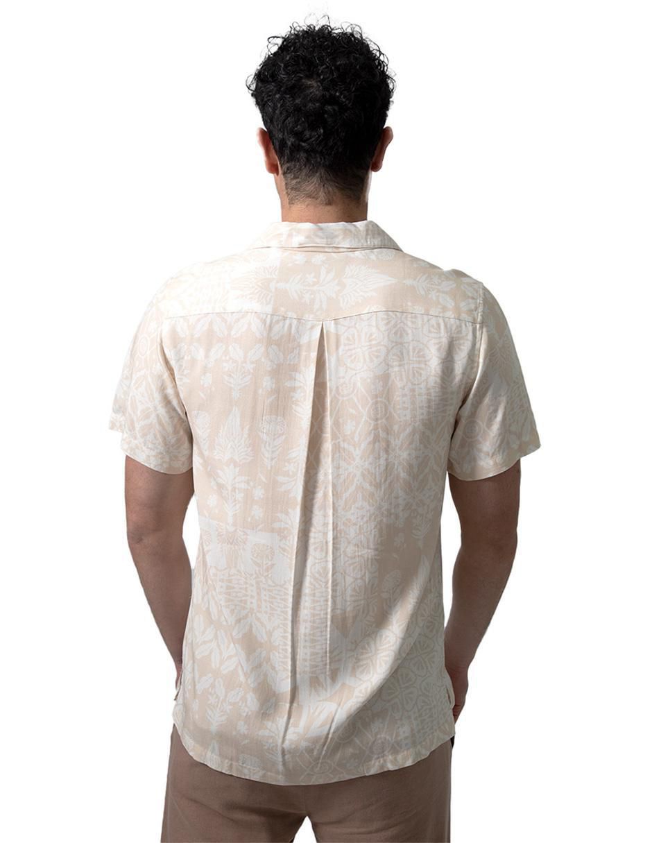 "camisa/sobrecamisa" casual generra "de" (si aplica) algodón "manga" corta "para hombre"