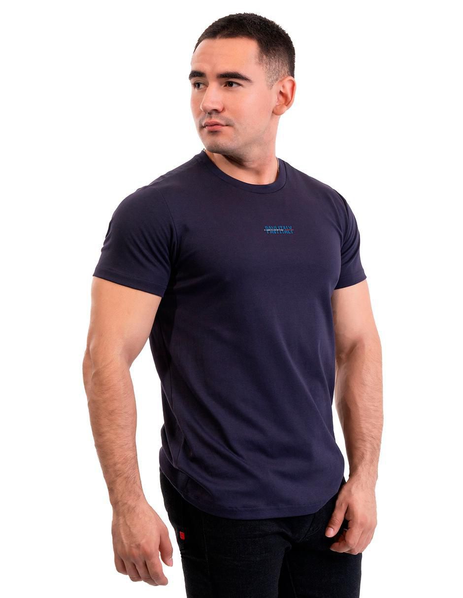 Playera cuello redondo para hombre