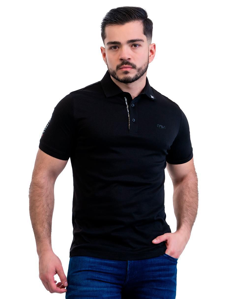 Playera tipo polo 05-3040N para hombre