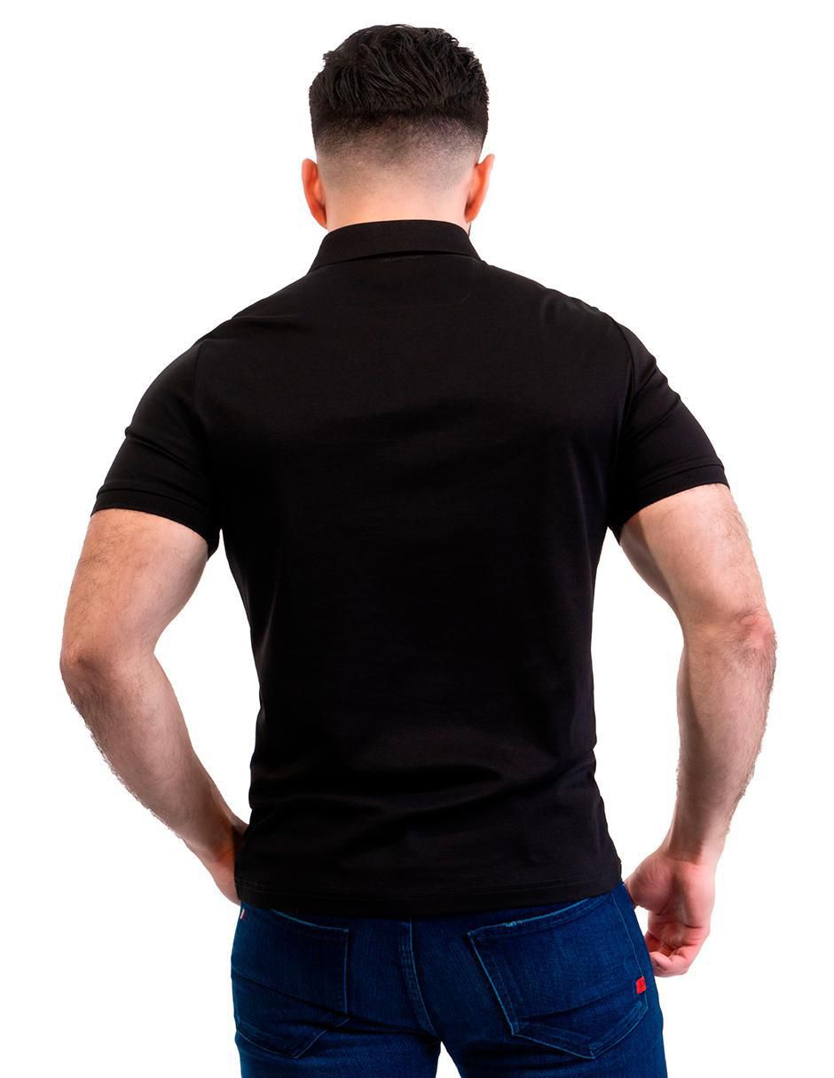 Playera tipo polo 05-3040N para hombre 4
