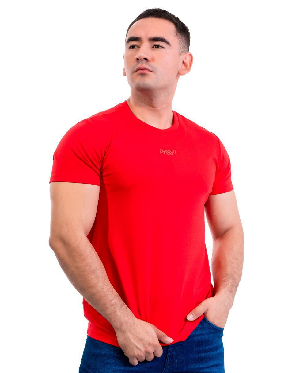 Playera cuello redondo para hombre