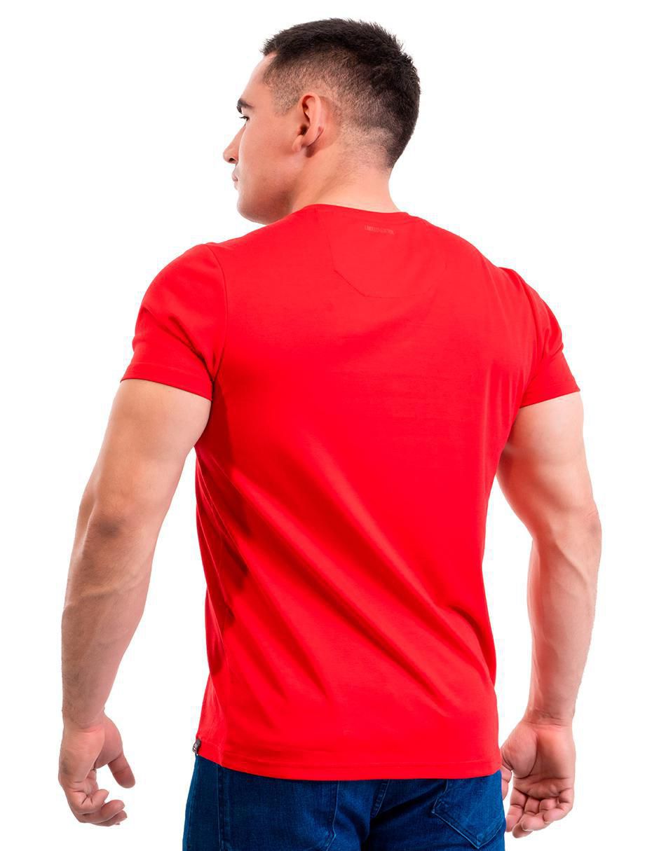 Playera cuello redondo para hombre 4