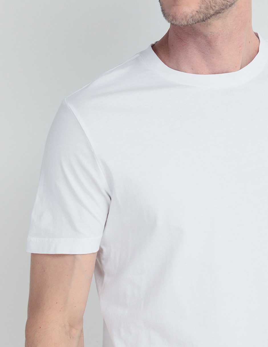 Playera cuello redondo para hombre 4
